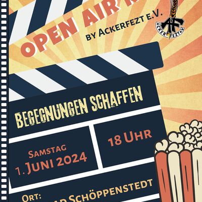 Flyer Open Air Kino