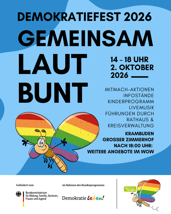 Bild vergr&ouml;&szlig;ern: Demokratiefest 2026